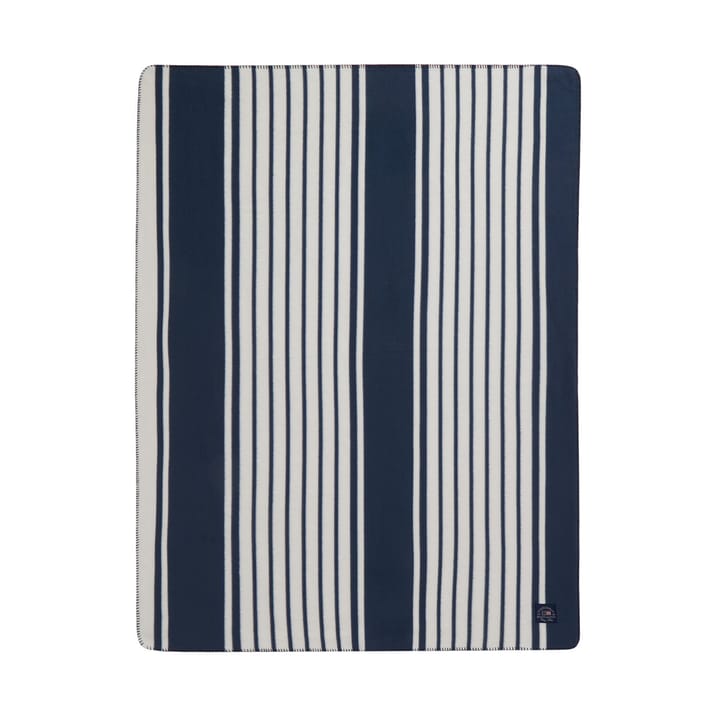 Copriletto in poliestere riciclato Striped 130x170 cm - Navy - Lexington