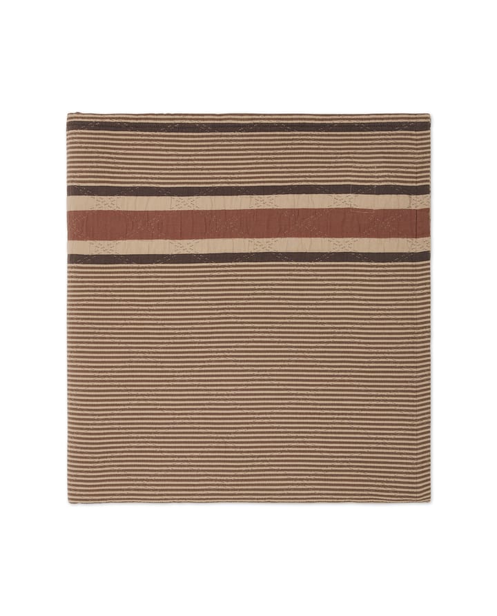 Copriletto trapuntato Side Striped Soft 160x240 cm - Beige - Lexington