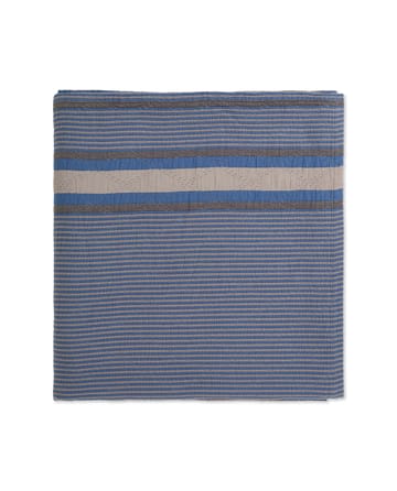 Copriletto trapuntato Side Striped Soft 160x240 cm - Blu - Lexington
