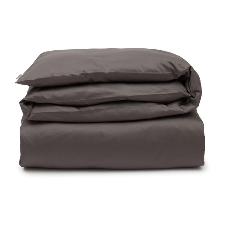 Copripiumino Hotel Cotton Sateen 150x210 cm - Charcoal grey - Lexington