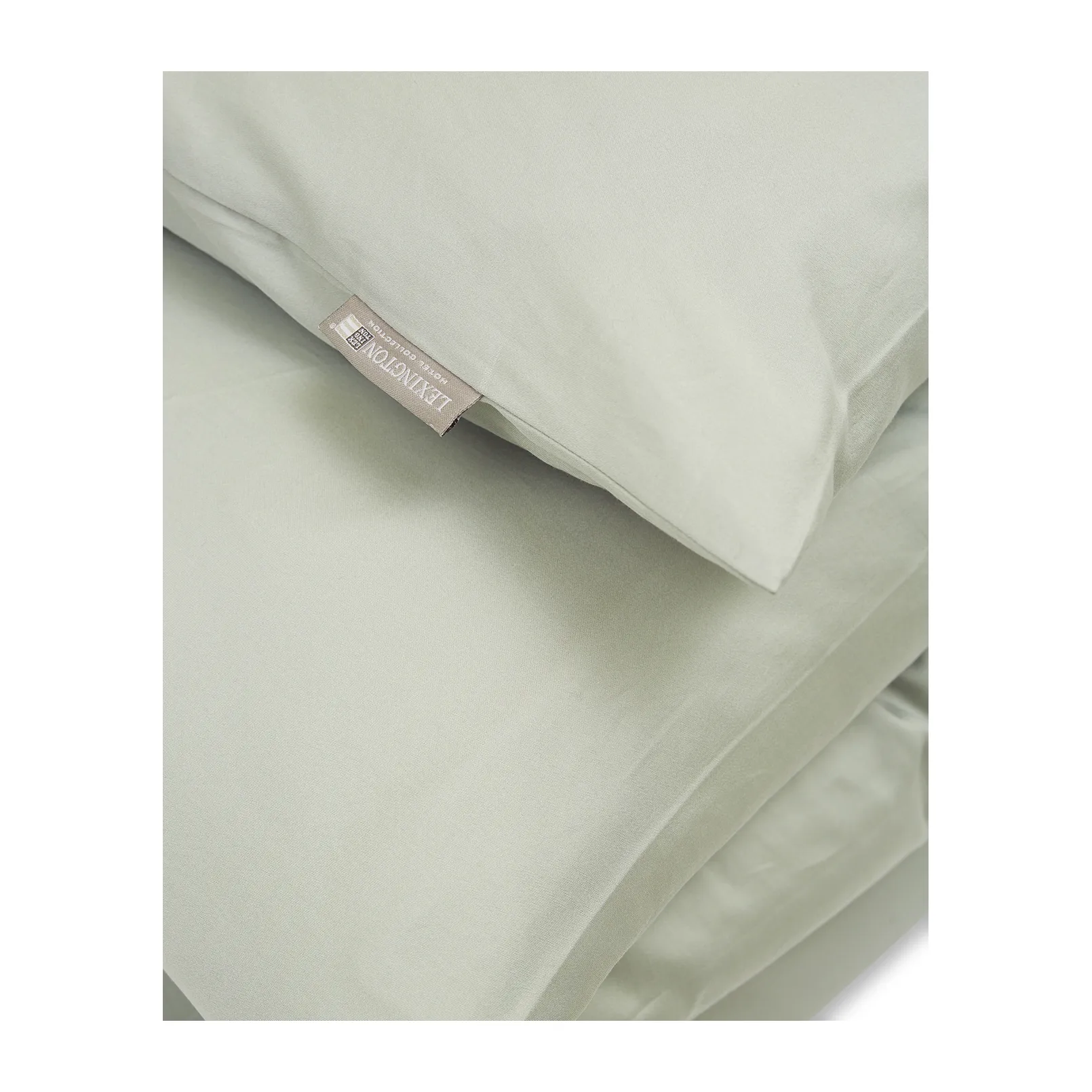 Copripiumino Hotel Cotton Sateen 150x210 cm, Verde salvia Lexington
