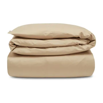 Copripiumino Hotel Cotton Sateen 220x220 cm - Beige chiaro - Lexington