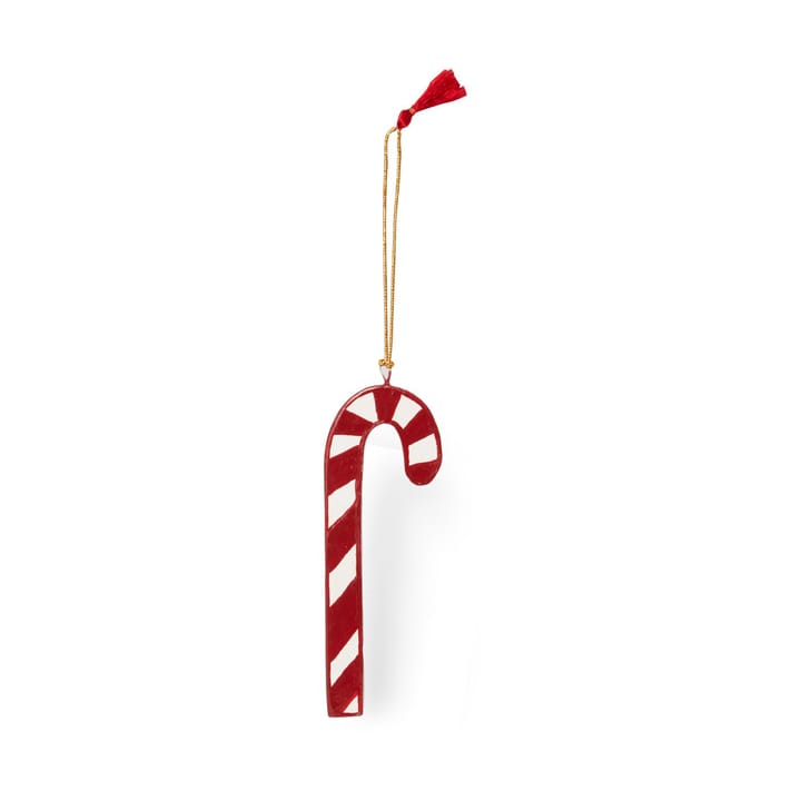 Decorazione per albero di Natale Candy Cane in cartapesta - 12 cm - Lexington