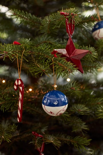 Decorazione per albero di Natale Candy Cane in cartapesta - 12 cm - Lexington