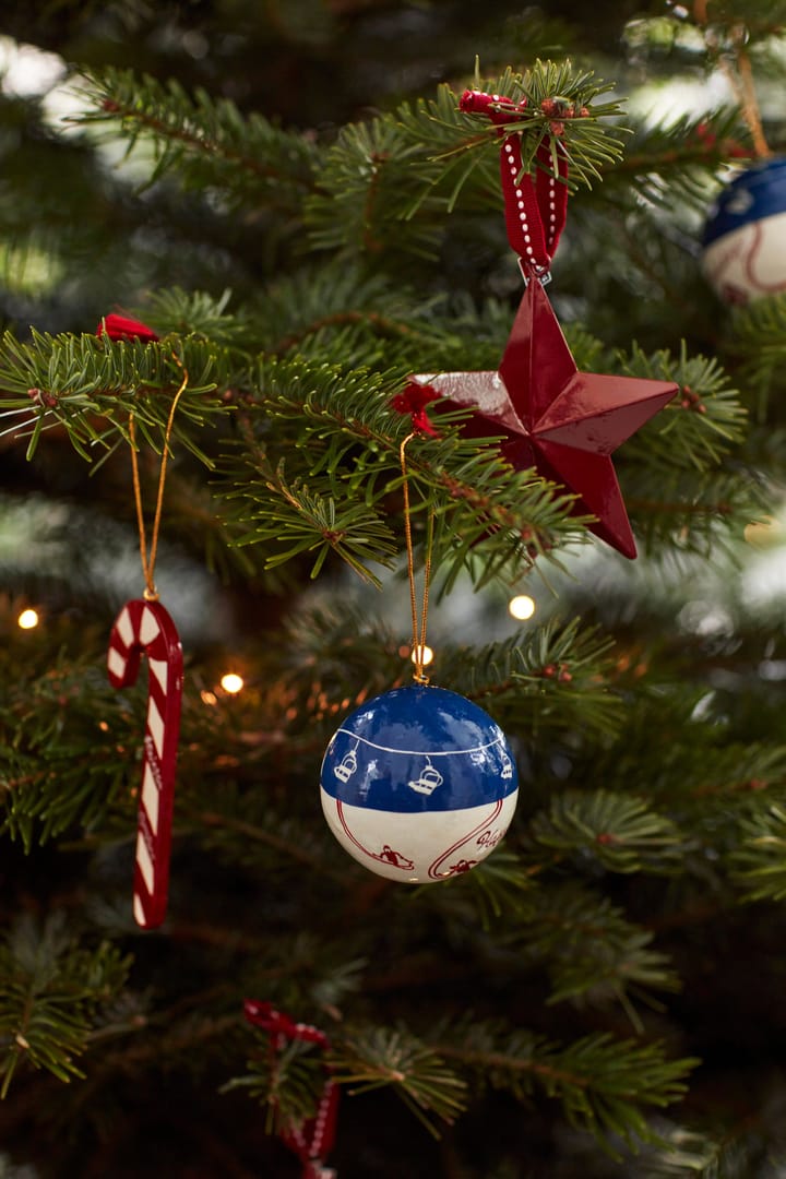 Decorazione per albero di Natale Candy Cane in cartapesta, 12 cm Lexington