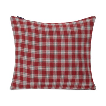 Federa Checked Flannel 50x60 cm - Rosso, grigio, bianco - Lexington
