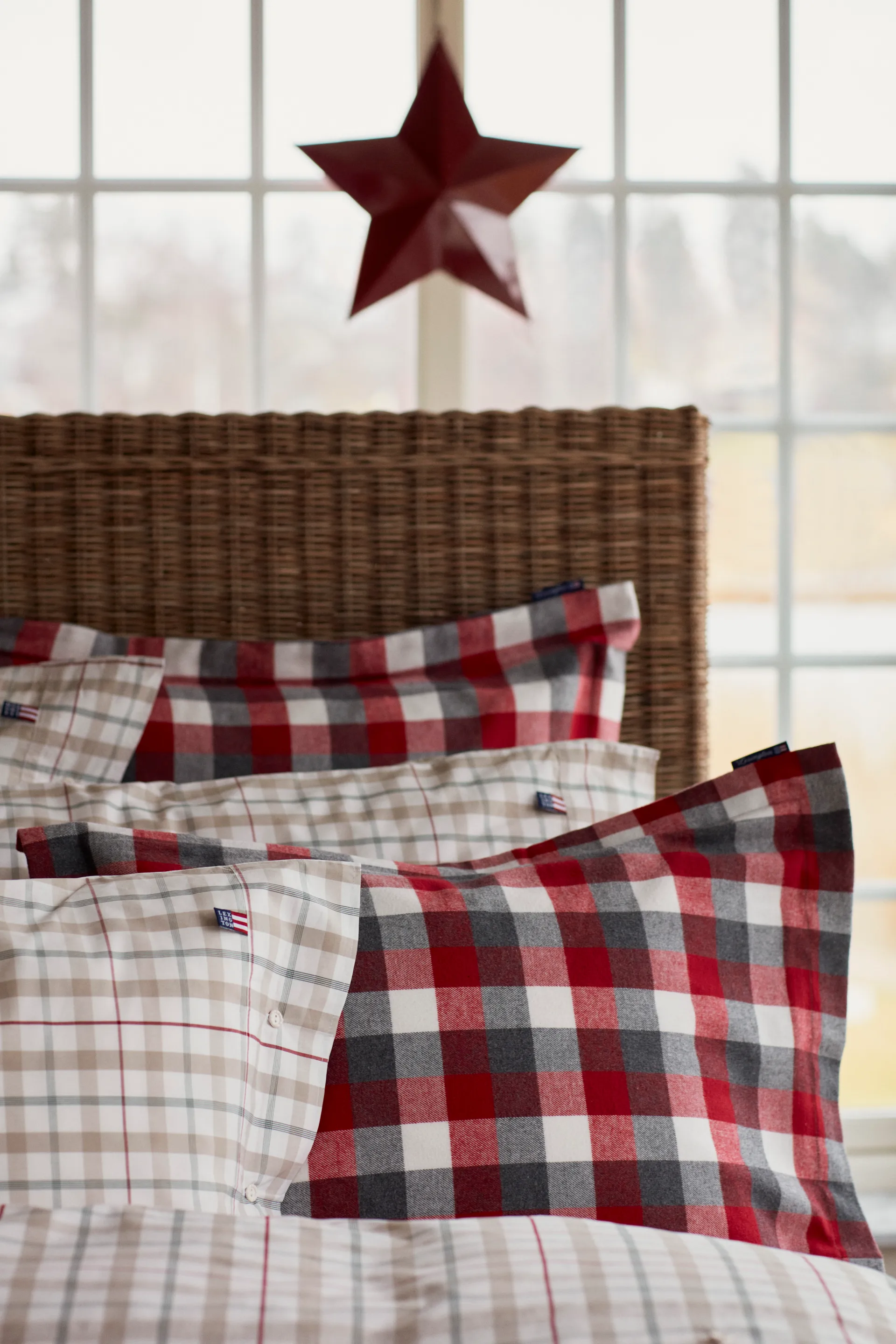 Federa Checked Flannel 50x60 cm,  Lexington