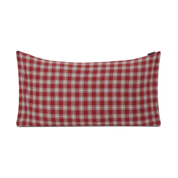 Federa Checked Flannel 50x90 cm - Rosso, grigio, bianco - Lexington