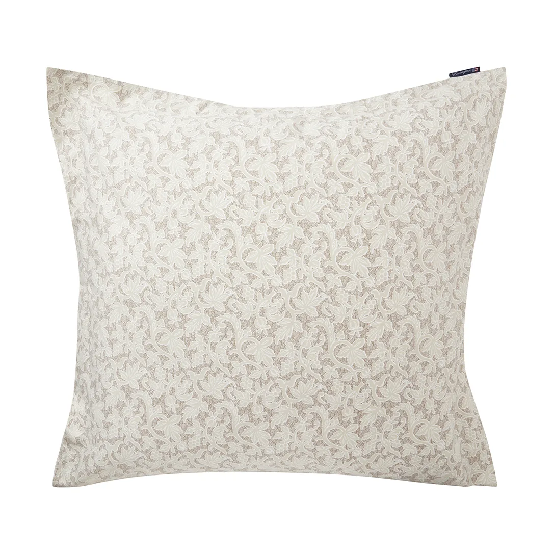 Federa con stampa Grapevine 65x65 cm, Beige Lexington