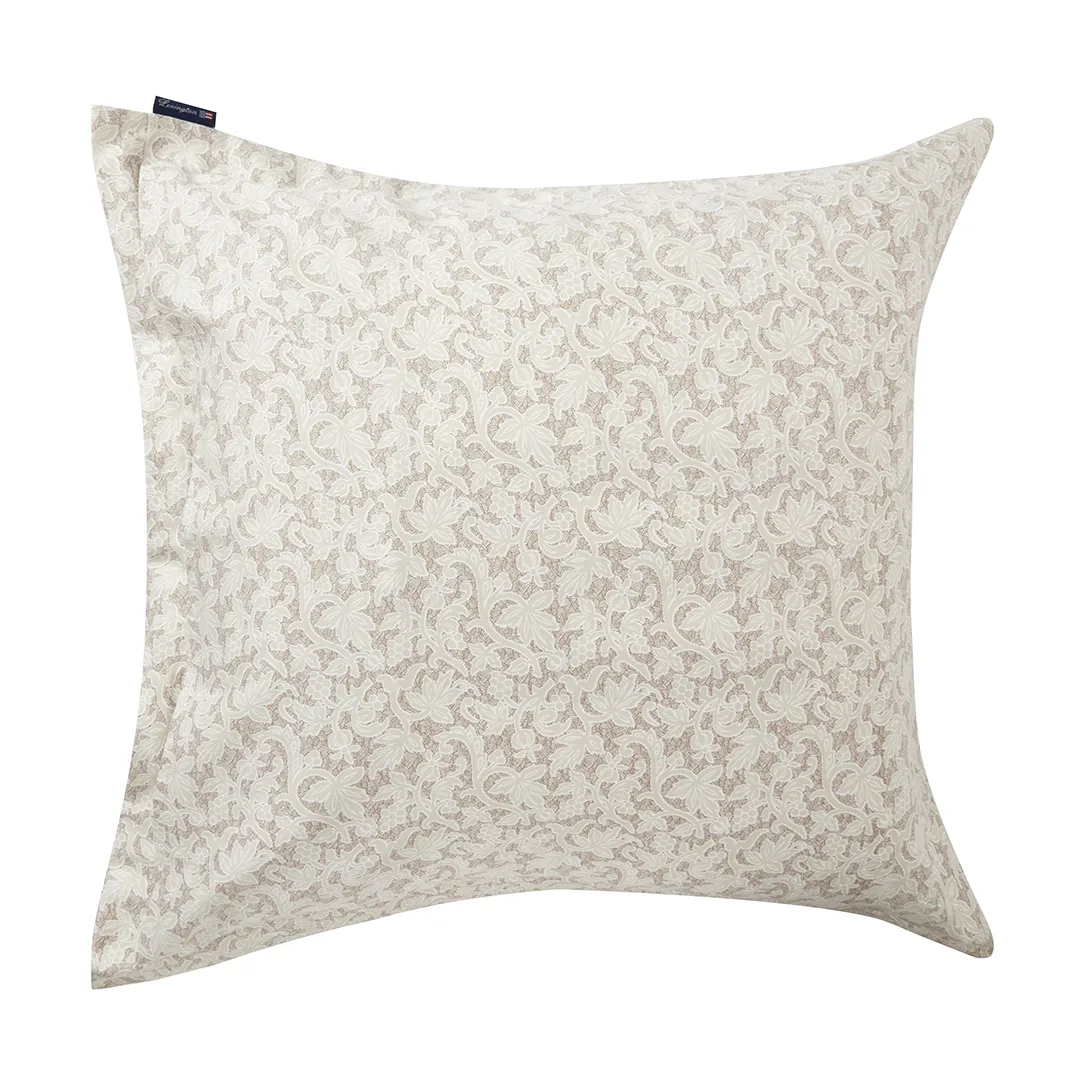 Federa con stampa Grapevine 65x65 cm, Beige Lexington