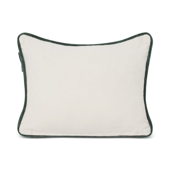 Federa Holiday Car in cotone organico vellutato, 30x40 cm - Bianco, rosso, multicolore - Lexington