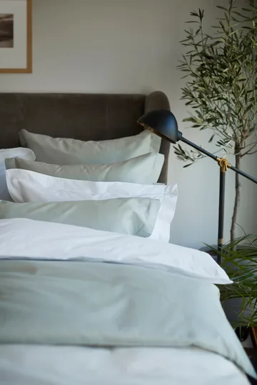 Federa Hotel Cotton Sateen 50x60 cm - Verde salvia - Lexington