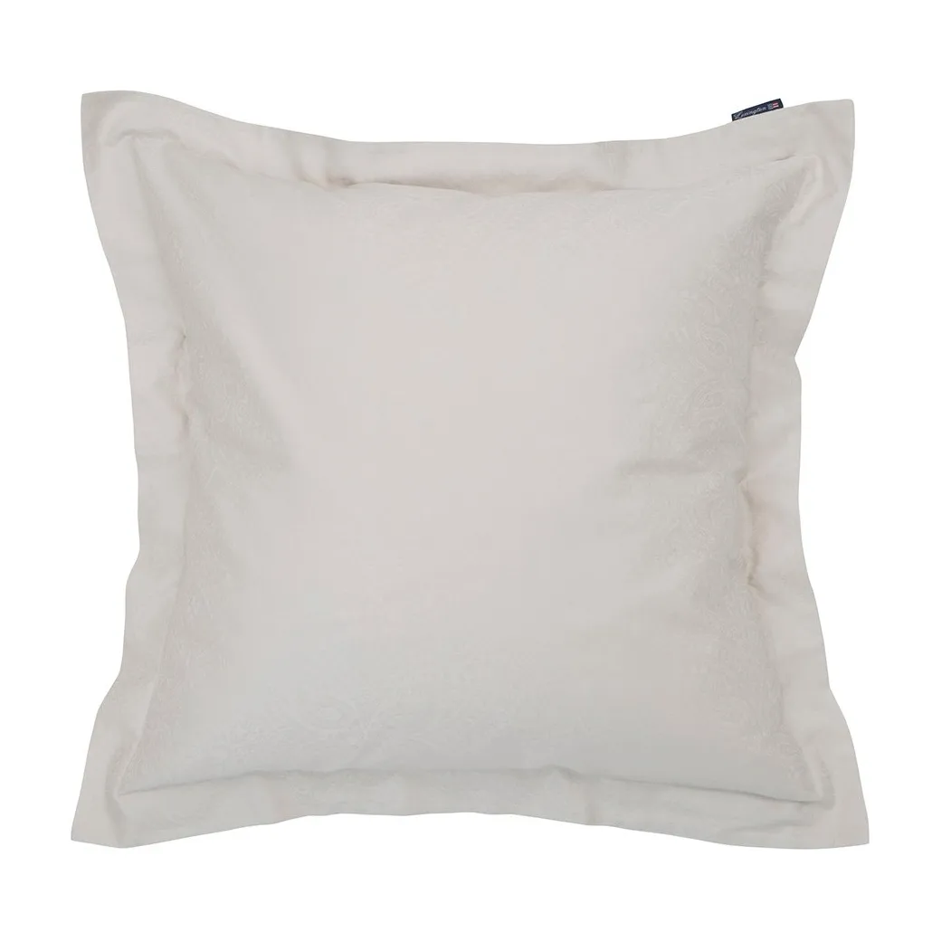 Federa Hotel Sateen Jacquard 65x65 cm, Beige chiaro Lexington