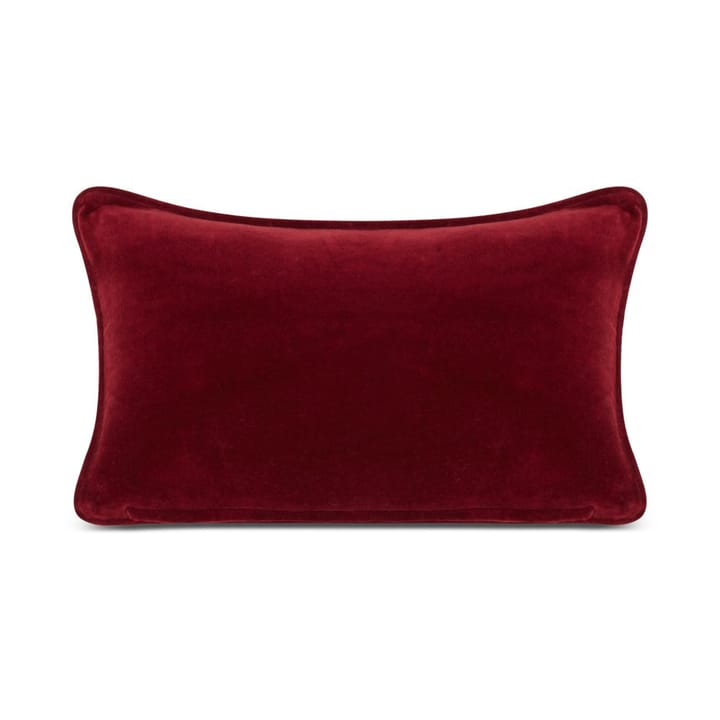 Federa Merry in cotone vellutato, 30x50 cm - Rosso - Lexington