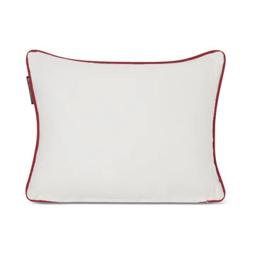 Federa Skier Organic Cotton Twill, 30x40 cm - Blu scuro, bianco multicolore - Lexington