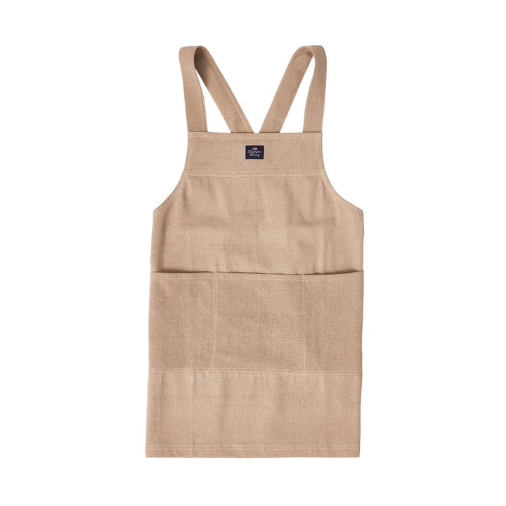 Grembiule Twill di Cotone Organico, Beige Lexington