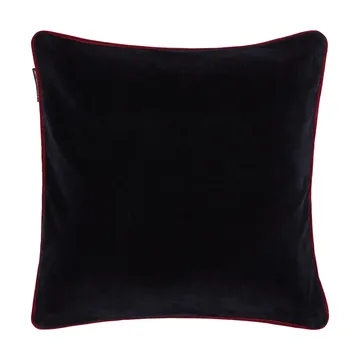 Heart fodera cuscino in velluto di cotone biologico - Black-multi, 50x50 cm - Lexington