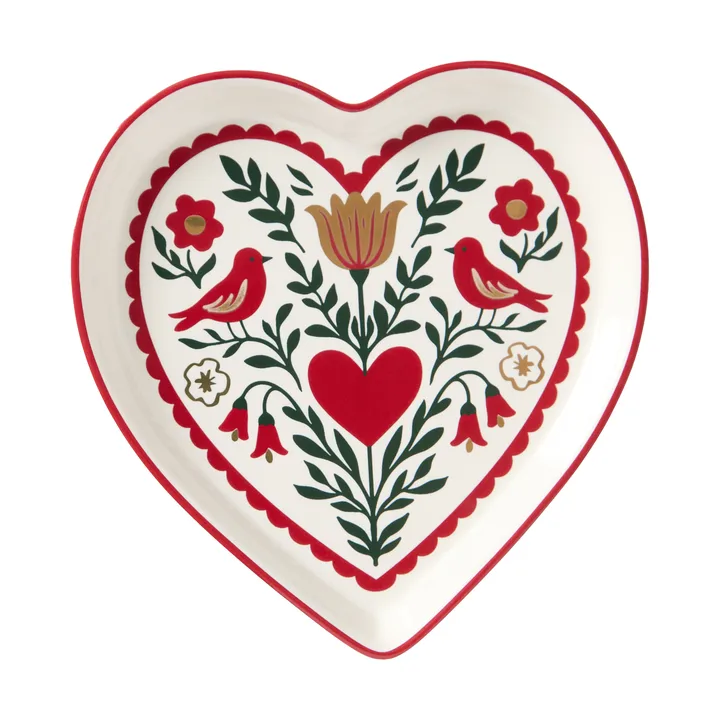 Heart piatto da portata - Multi, 13x13x1,6 cm - Lexington