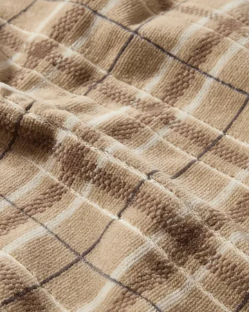 Lexington checked asciugamano 2 pezzi - Beige-gray - Lexington