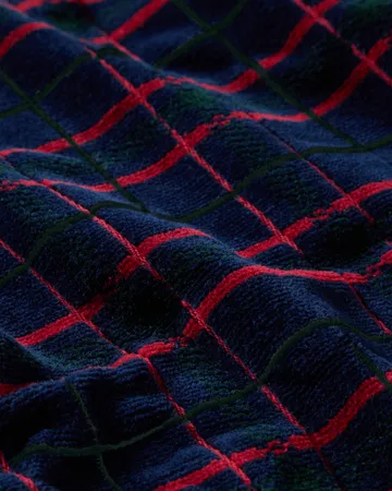 Lexington checked asciugamano 2 pezzi - Navy-green, 50x70 cm - Lexington