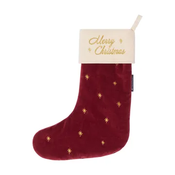 Lexington velvet calza di Natale - Red, 45 cm - Lexington