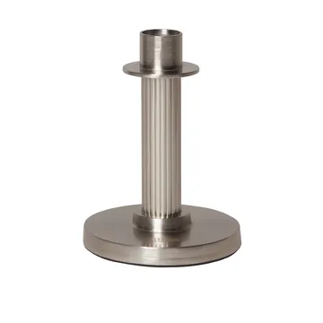 Portacandela Lexington a righe, 13,5 cm - Ottone - Lexington