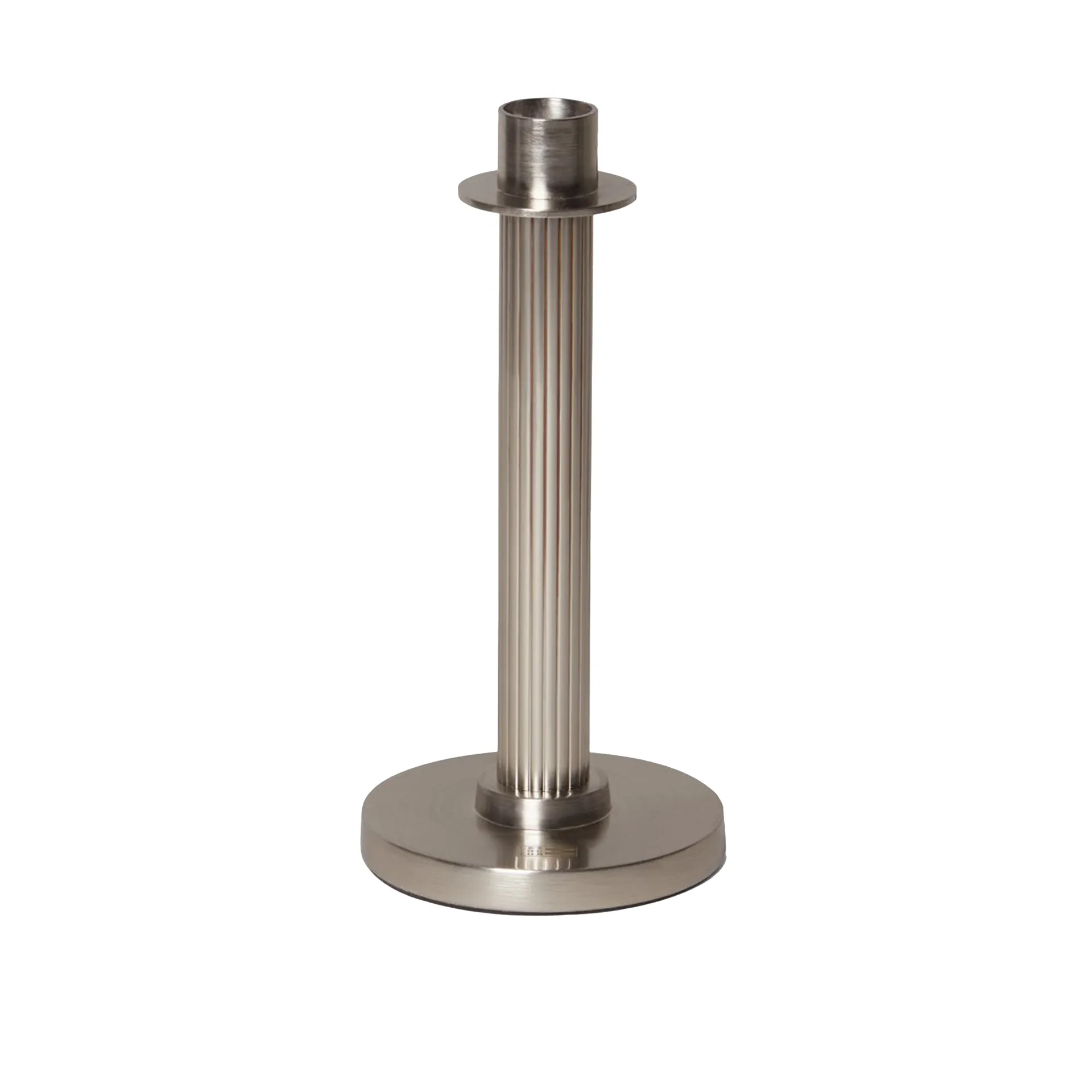 Portacandela Lexington a righe, 20 cm, Ottone Lexington