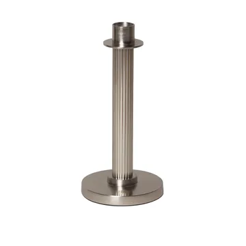 Portacandela Lexington a righe, 20 cm - Ottone - Lexington