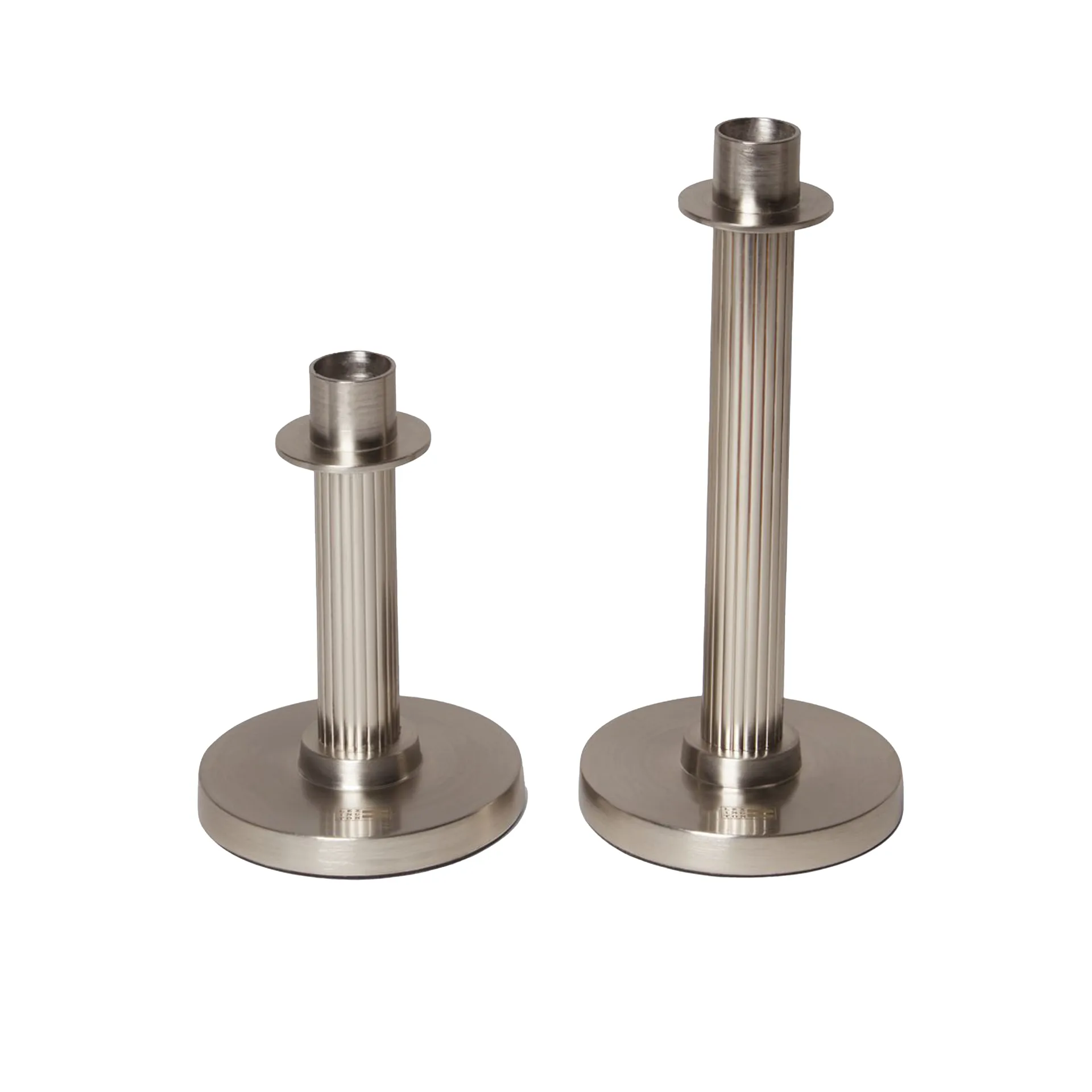 Portacandela Lexington a righe, 20 cm, Ottone Lexington