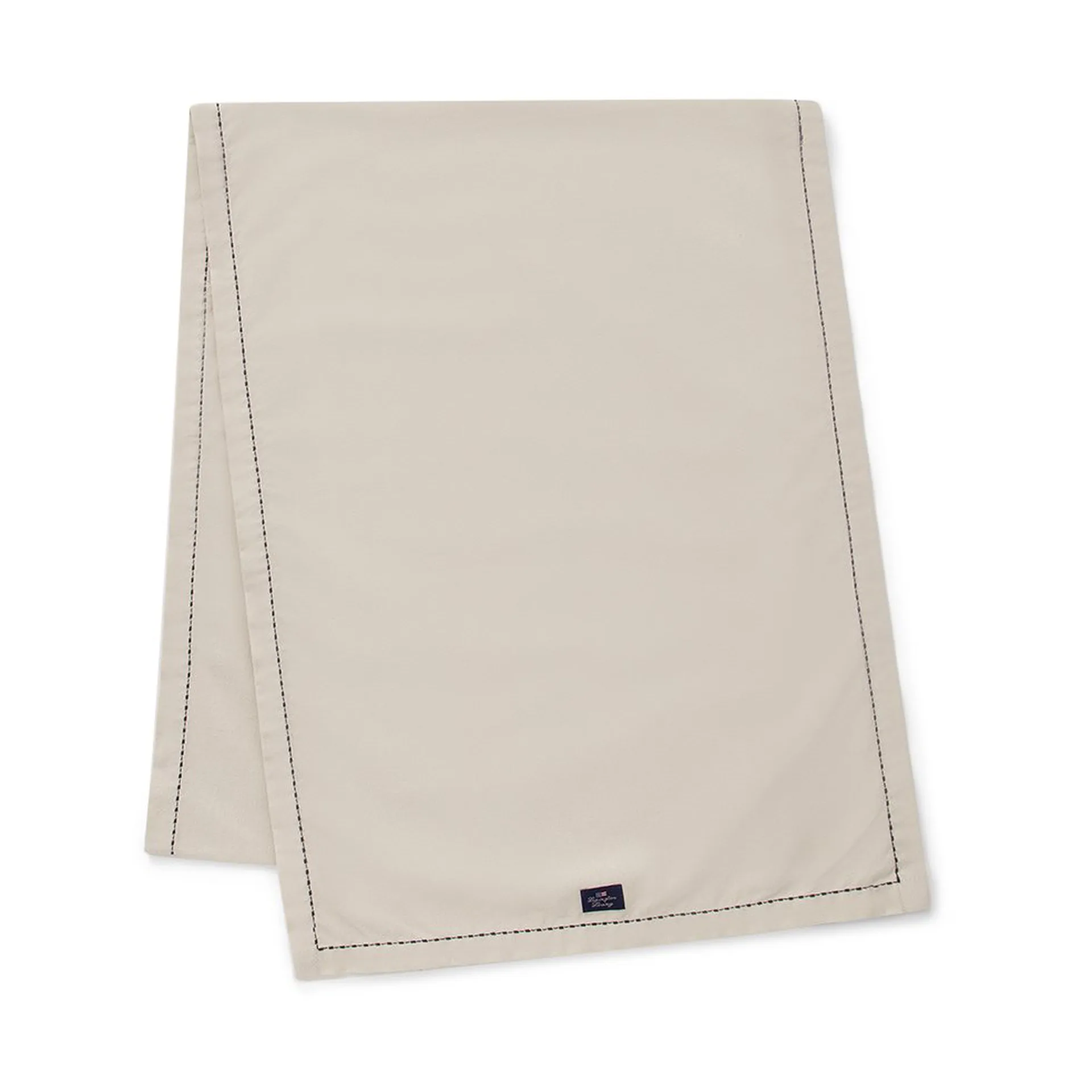 Runner Organic Cotton Oxford Stitches 50x250 cm, Beige Lexington