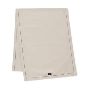 Runner Organic Cotton Oxford Stitches 50x250 cm - Beige - Lexington