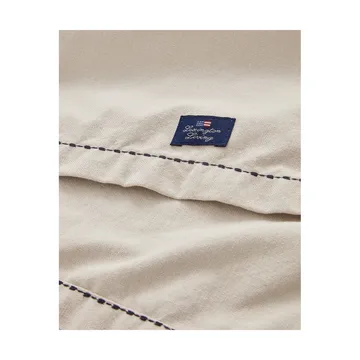 Runner Organic Cotton Oxford Stitches 50x250 cm - Beige - Lexington