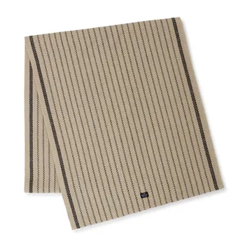 Runner Striped iuta e cotone 50x250 cm - Beige-grigio scuro - Lexington