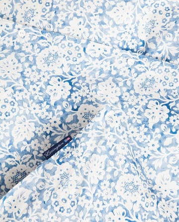 Set di biancheria da letto in cotone satinato blu Floral Printed - 50x60 cm, 150x210 cm - Lexington