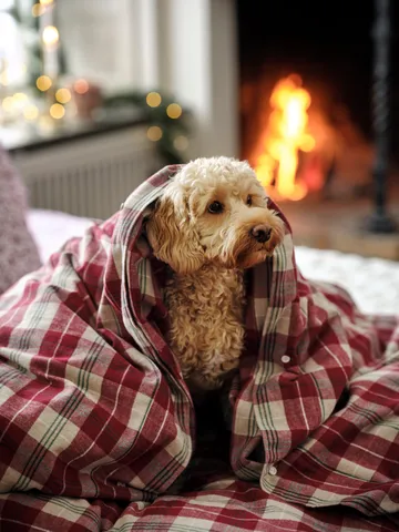 Set di lenzuola in flanella di cotone a quadri - Rosso-beige-verde-bianco - Lexington