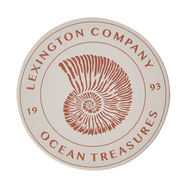 Sottobicchieri Tesori dell'Oceano confezione da 6 - Blu - Lexington