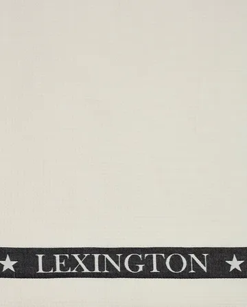 Strofinaccio da cucina Icons Cotton Waffle 50x70 cm - Bianco-grigio scuro - Lexington