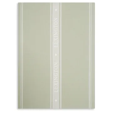 Strofinaccio da cucina Icons Star 50x70 cm - verde salvia-bianco - Lexington