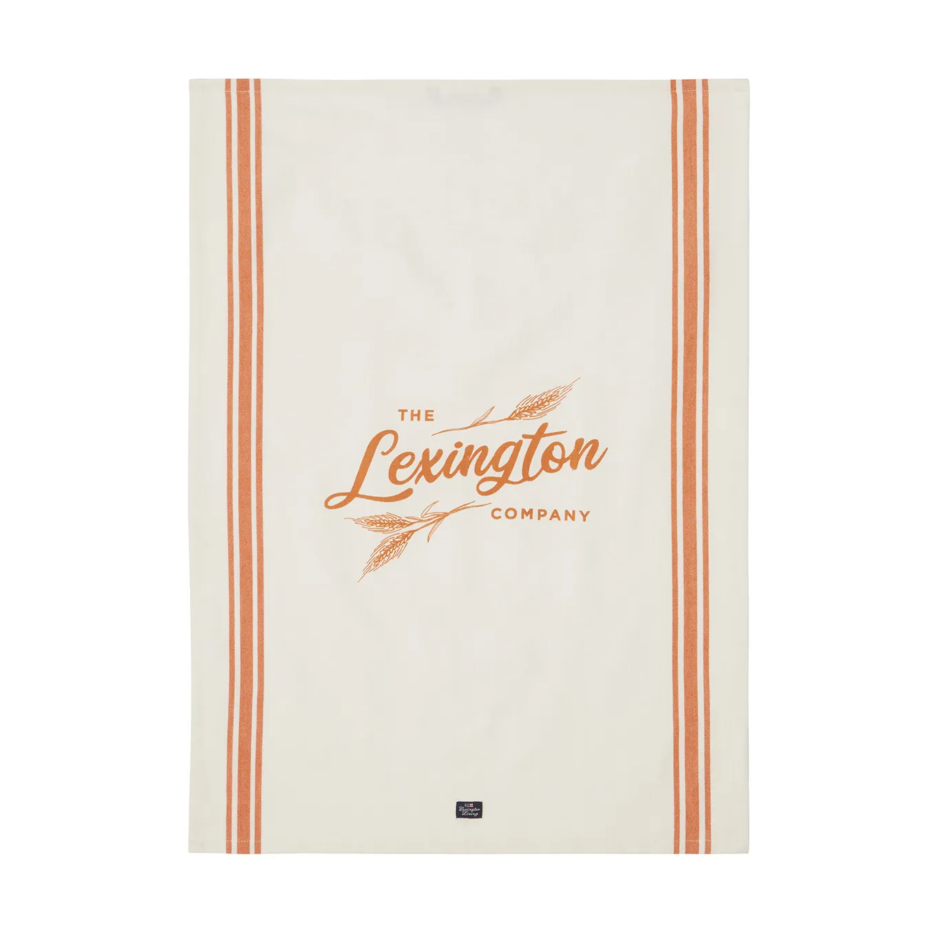 Strofinaccio da cucina in cotone biologico 50x70 cm, White-orange Lexington