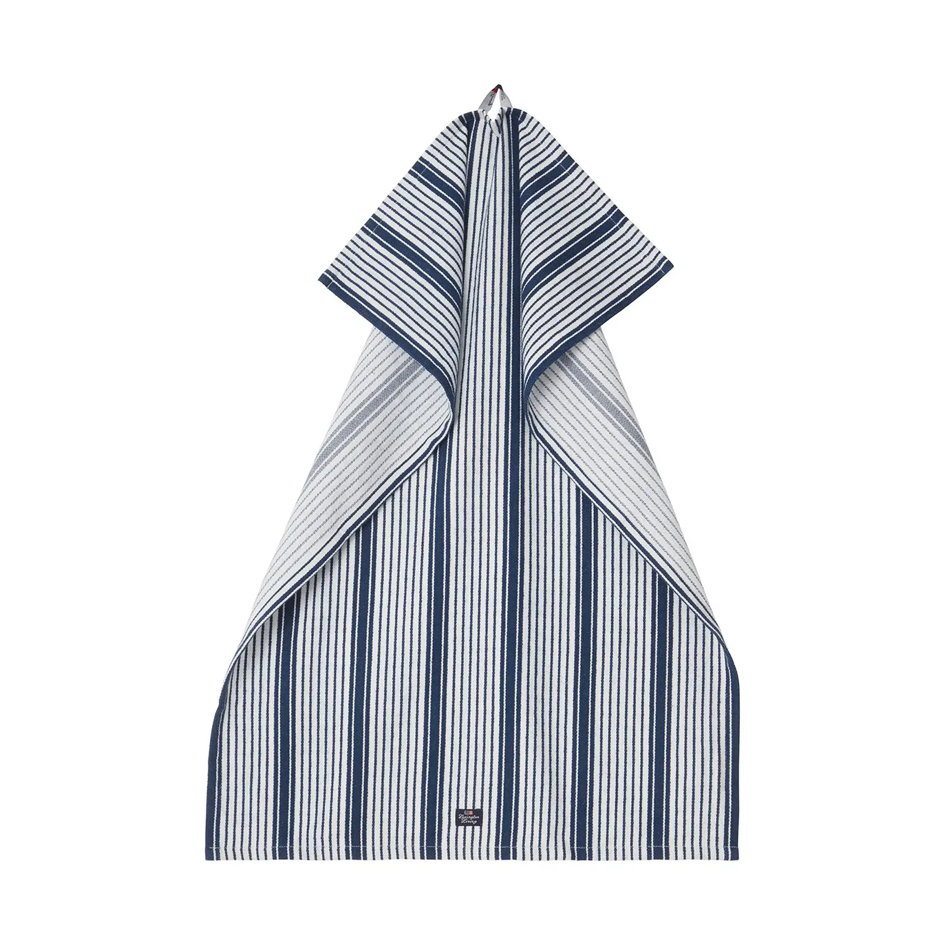 Strofinaccio da cucina in cotone Striped org 50x70 cm, Navy Lexington