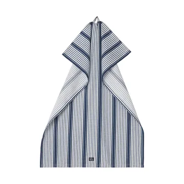 Strofinaccio da cucina in cotone Striped org 50x70 cm - Navy - Lexington
