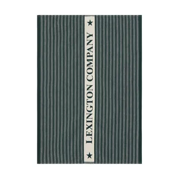 Strofinaccio in cotone biologico Terry 50x70 cm - Green-Light beige - Lexington