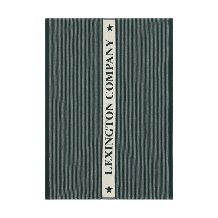 Strofinaccio in cotone biologico Terry 50x70 cm - Green-Light beige - Lexington
