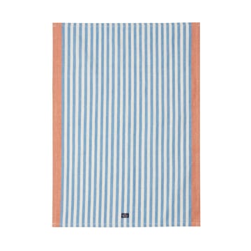 Strofinaccio in cotone e lino Striped 50x70 cm - Blu - Lexington
