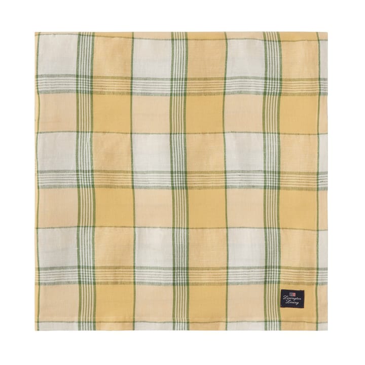 Tovaglia in Lino/Cotone Easter 150x250 cm, Giallo-verde Lexington