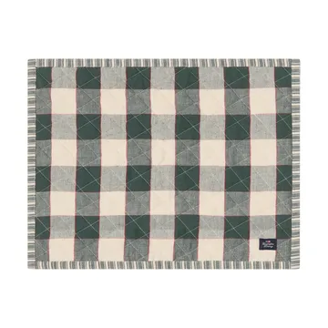 Tovaglietta americana trapuntata double face - Green-Light beige-red, 35x45 cm - Lexington