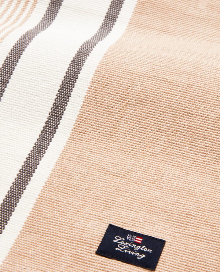 Tovaglietta Striped in cotone biologico 40x50 cm, Beige Lexington