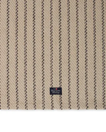 Tovaglietta Striped iuta e cotone 40x50 cm - Beige-grigio scuro - Lexington