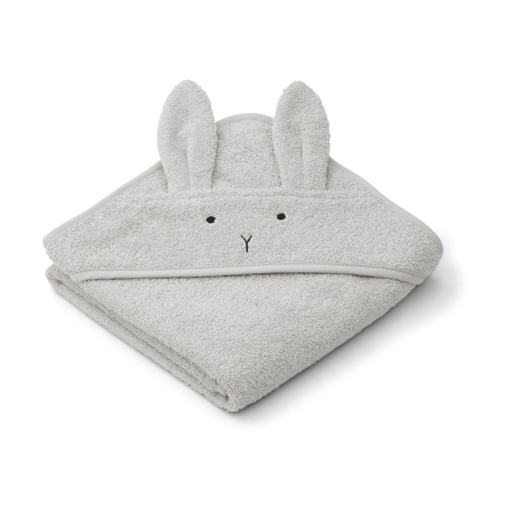 Accappatoio con cappuccio Albert 70x70 cm - Rabbit dumbo grigio - Liewood