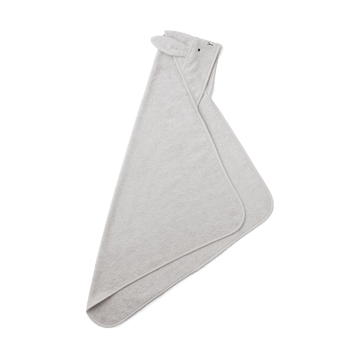 Accappatoio con cappuccio Albert 70x70 cm - Rabbit dumbo grigio - Liewood